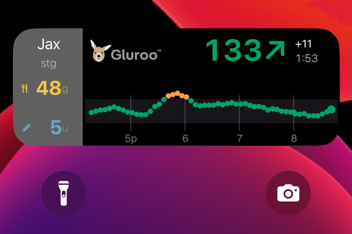 Gluroo-iOS-lock-screen-chart-cropped
